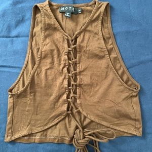 Motel Rocks Brown Top